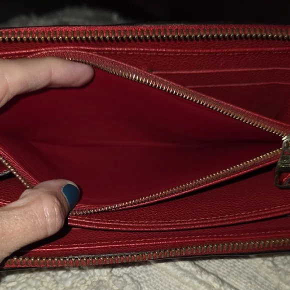 Louis Vuitton Emprient Red Long Wallet - Picture 11 of 15